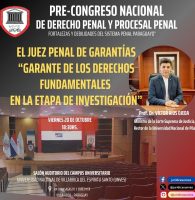 Pre-Congreso Nacional de Derecho Penal y Procesal Penal