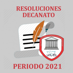 Resoluciones del Decanato 2021