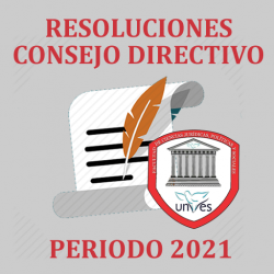 Resoluciones del Consejo Directivo 2021